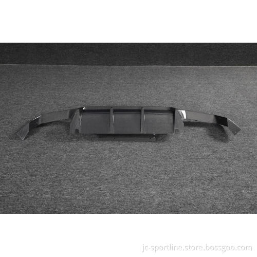 2023 BMW G02 X4 F98 X4M Carbon Fiber Rear Bumper Diffuser Lip Spoiler
